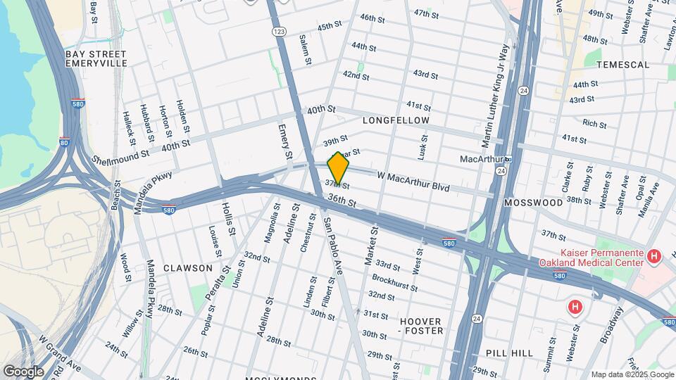 983 37th St Map and Location Details
