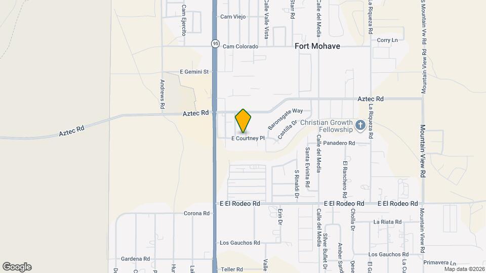 4841 Mesa Villas Dr Map and Location Details