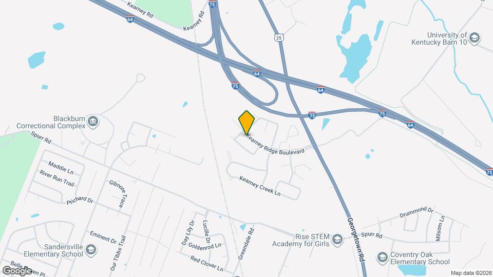 2644 Kearney Ridge Boulevard Map and Location Details