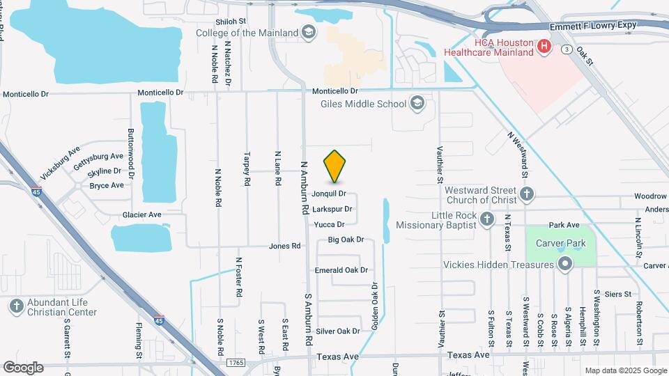 7910 Jonquil Dr Map and Location Details