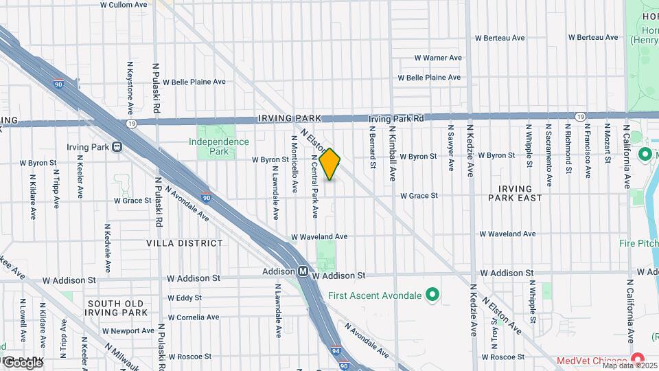 3818 N Drake Ave Map and Location Details