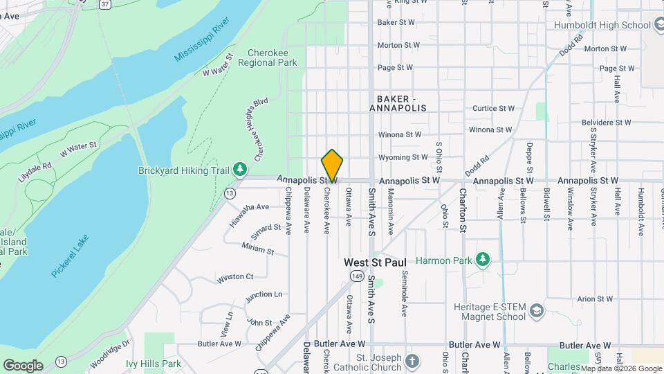 884-886 Cherokee Ave Map and Location Details