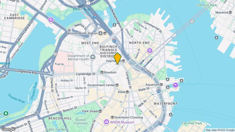 100 Sudbury St Mapa y Detalles de la Ubicación