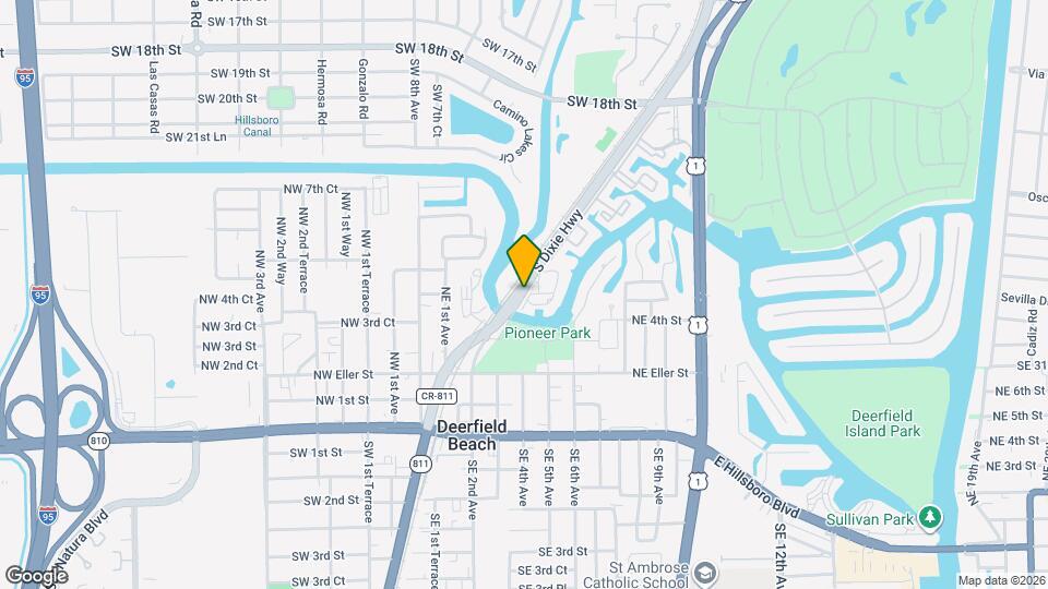 Boca Bend Marina Apartments Map and Location Details