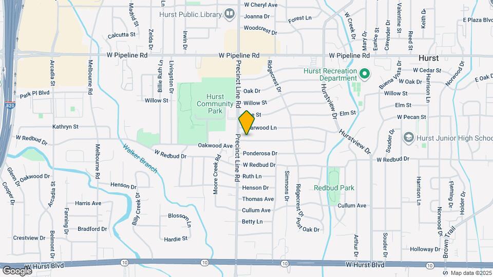 764 Oakwood Ave Map and Location Details