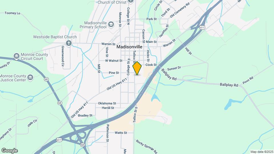 Sequoyah Village Apartments Map and Location Details