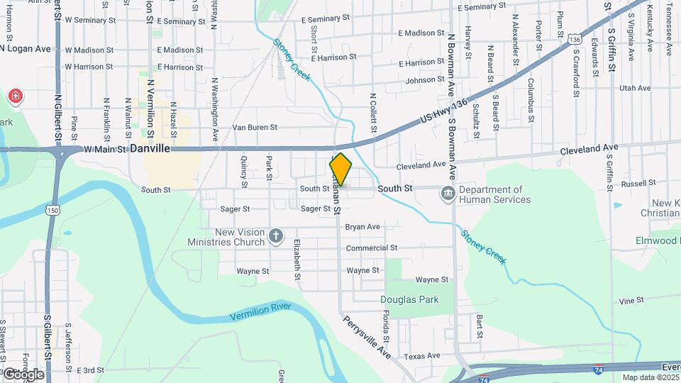 101 S Buchanan St Map and Location Details