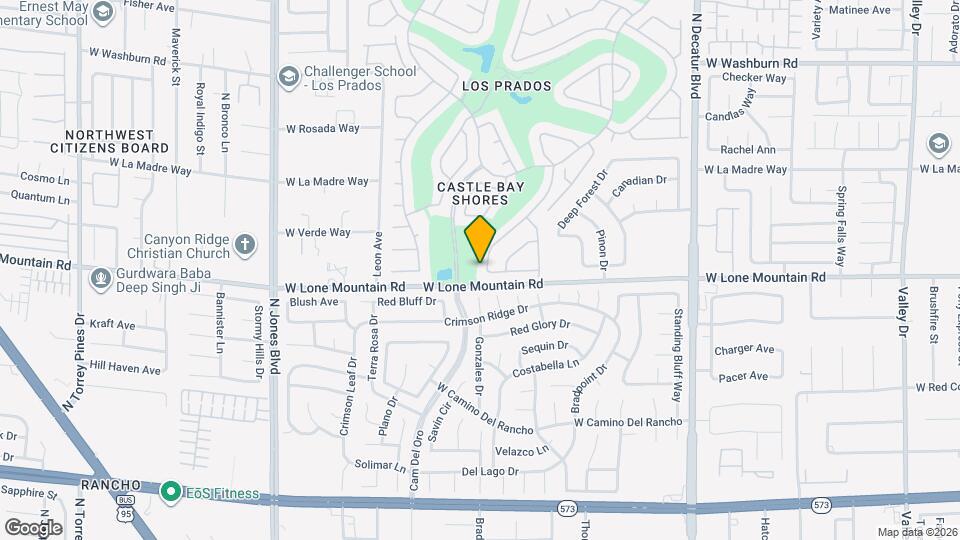 4801 Fiesta Lakes St Map and Location Details
