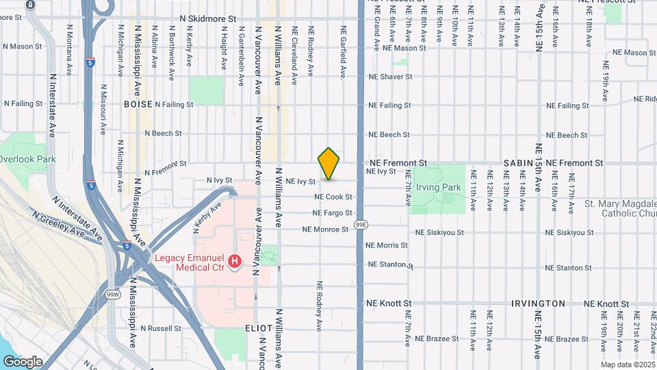 118 NE Ivy St Map and Location Details