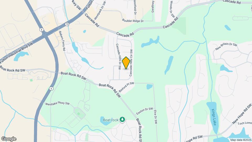 541 Cascade Hills Ct SW Map and Location Details