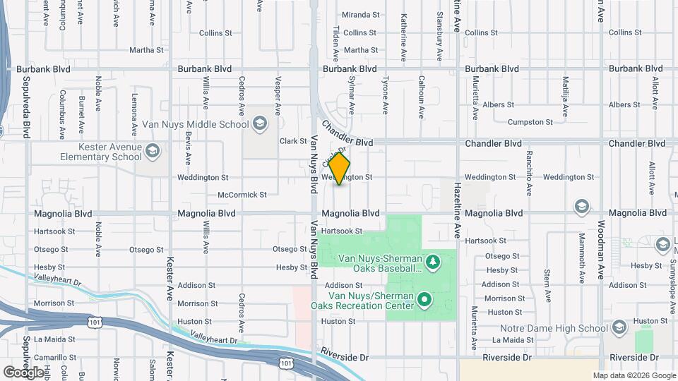5238 Tilden Ave Map and Location Details