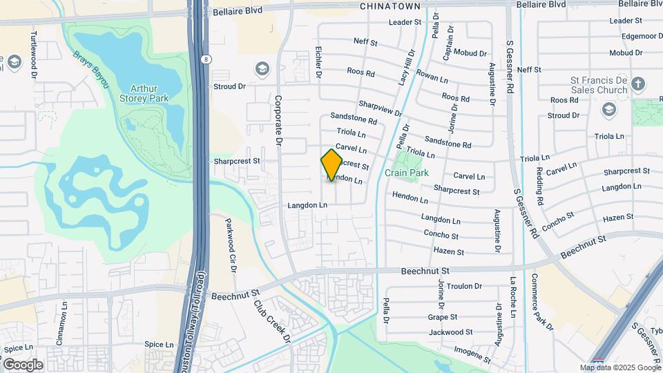 7710 Colony Dr Map and Location Details