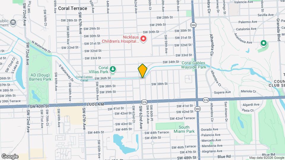 6110 SW 37th St Mapa y Detalles de la Ubicación