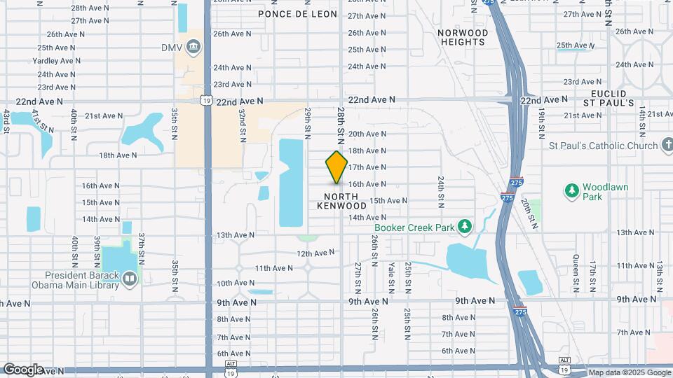 1526 28th St N Map and Location Details