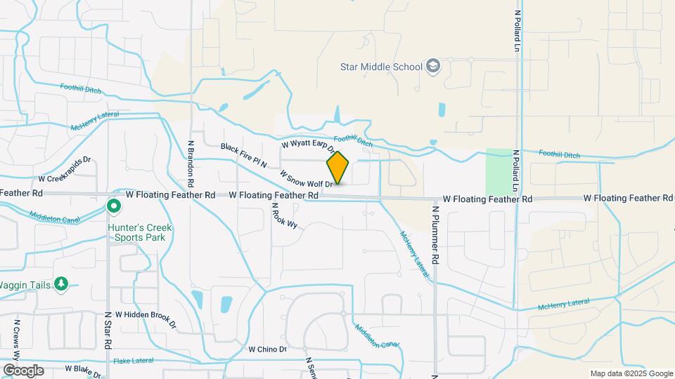 10075 W Snow Wolf Dr Map and Location Details