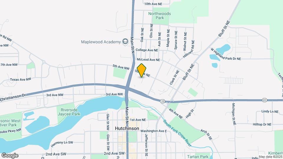 460 Rose Ln NE Mapa y Detalles de la Ubicación