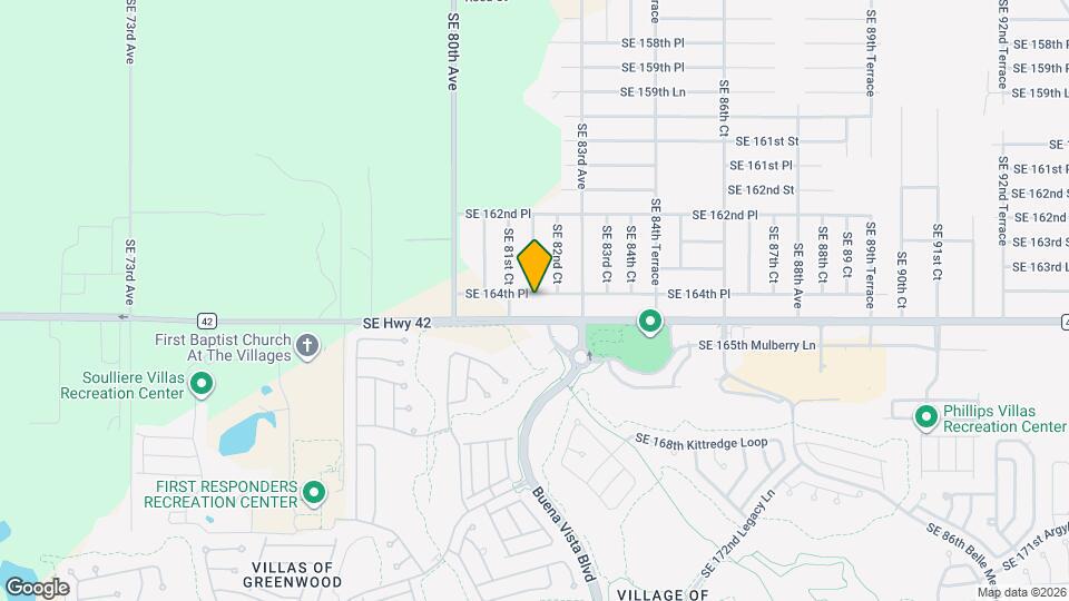 8198 SE 164th Pl Map and Location Details