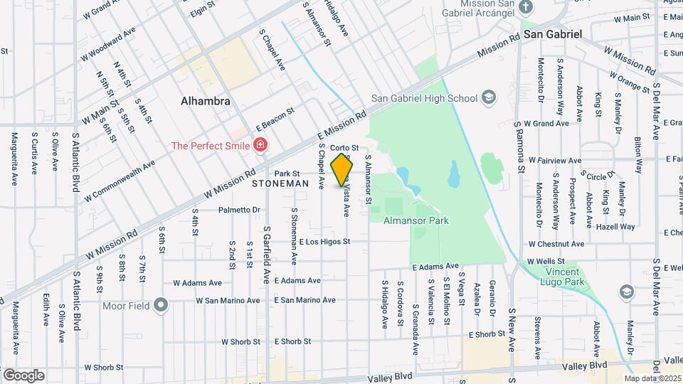 723 Sierra Vista Ave Mapa y Detalles de la Ubicación