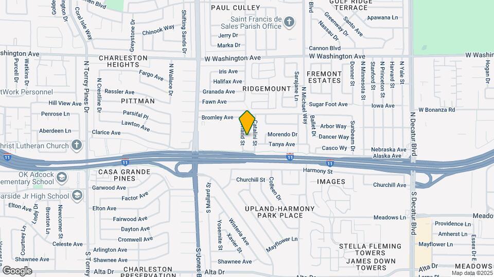 204 Orland St Map and Location Details