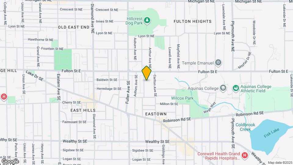 40 Benjamin Ave SE Map and Location Details