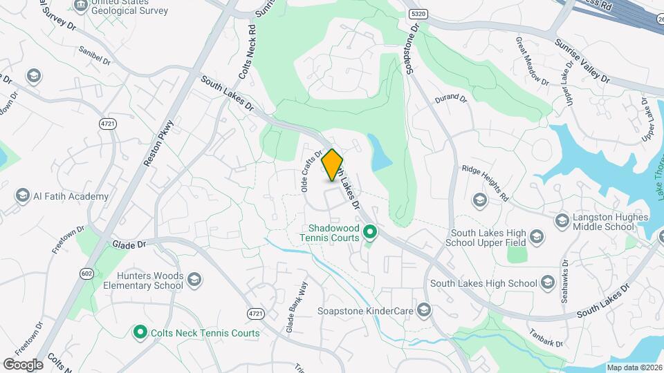 2254 Coppersmith Square Map and Location Details