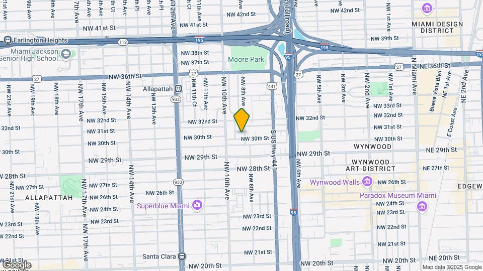 815 NW 30th St Map and Location Details