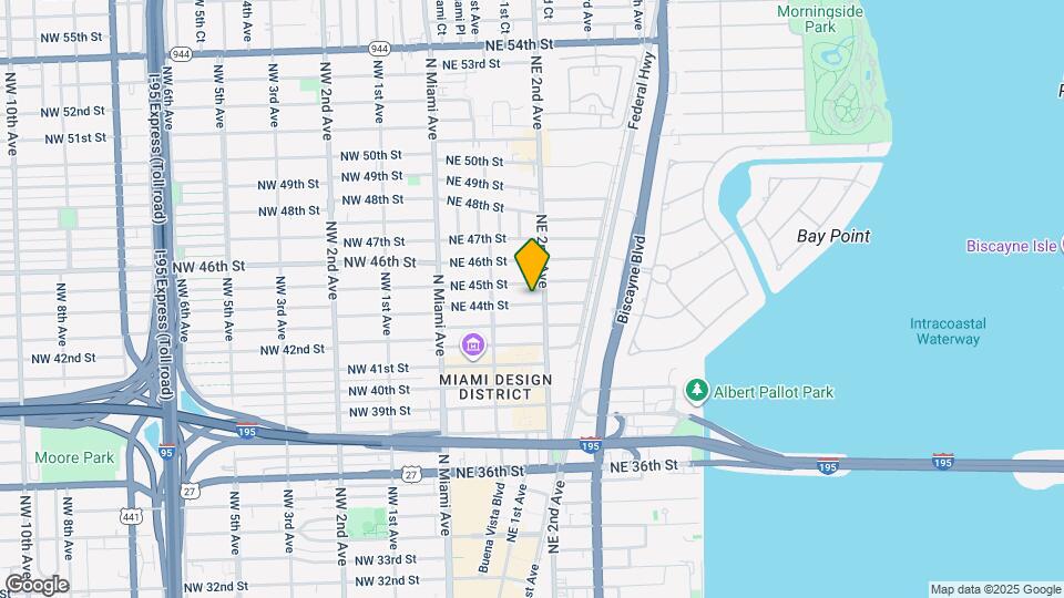 177 NE 44th St Map and Location Details