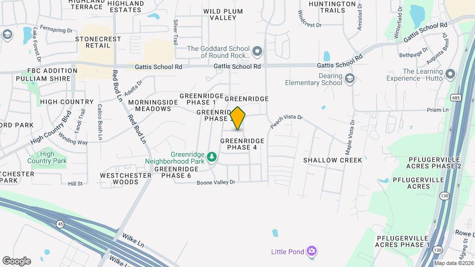 521 Paladin Pl Map and Location Details