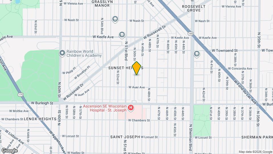 3250 N 50th St, Unit 3250 Map and Location Details