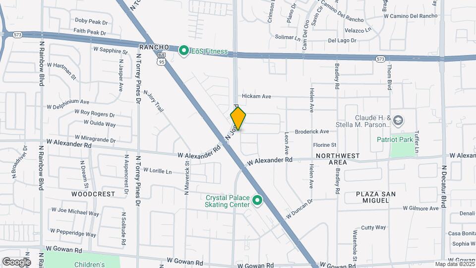 4073 Blue Opal Wy Map and Location Details