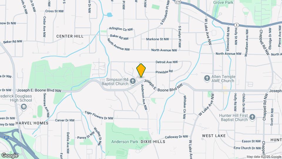 1951 Simpson Rd NW Map and Location Details