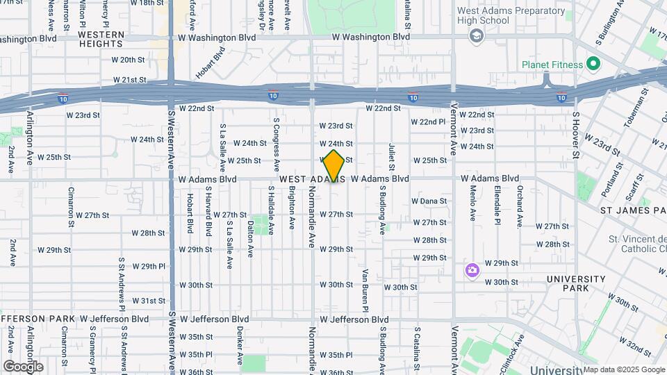 2610 Kenwood Ave Mapa y Detalles de la Ubicación