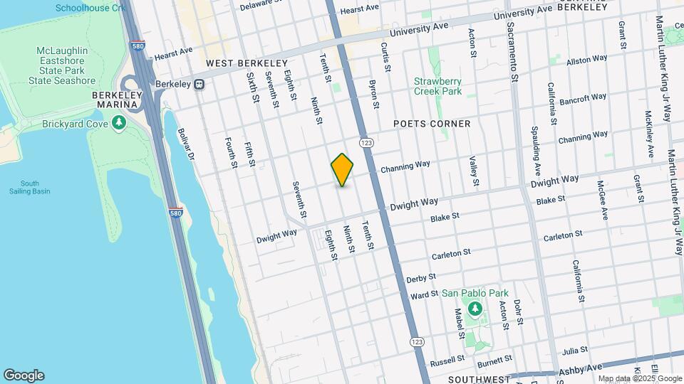2415 9th St Map and Location Details