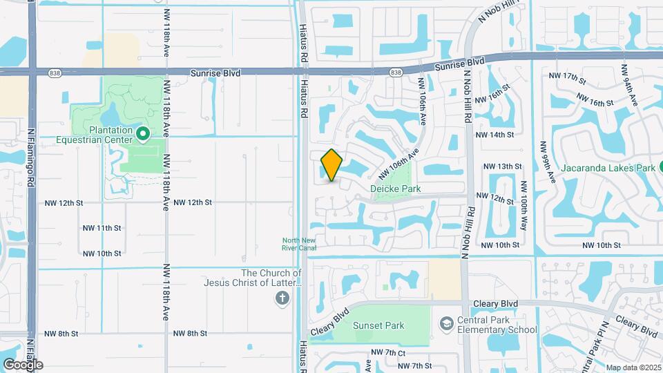 10932 NW 12th Ct Map and Location Details