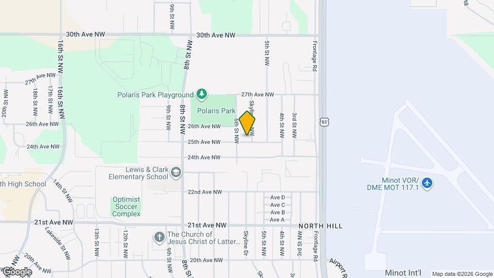522 25th Ave NW Mapa y Detalles de la Ubicación