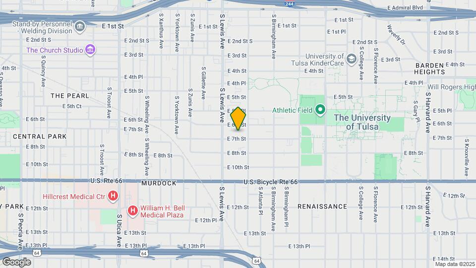 2429 E 7th St Map and Location Details