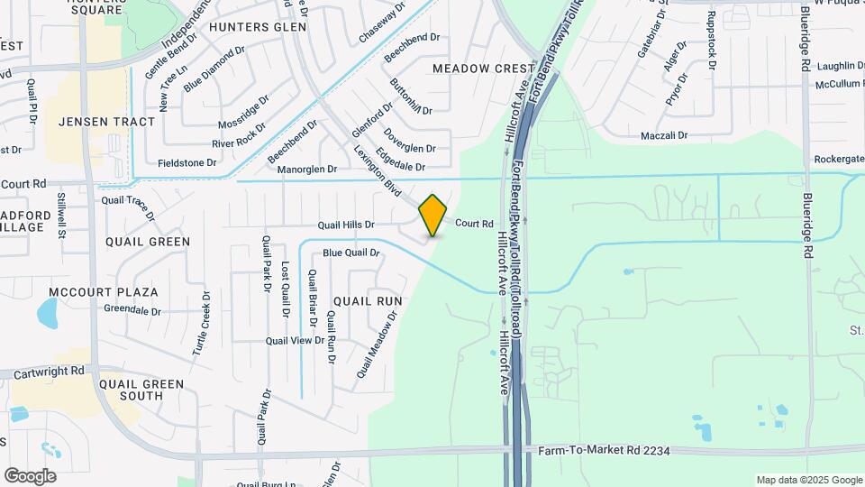 16423 Quailynn Dr Map and Location Details