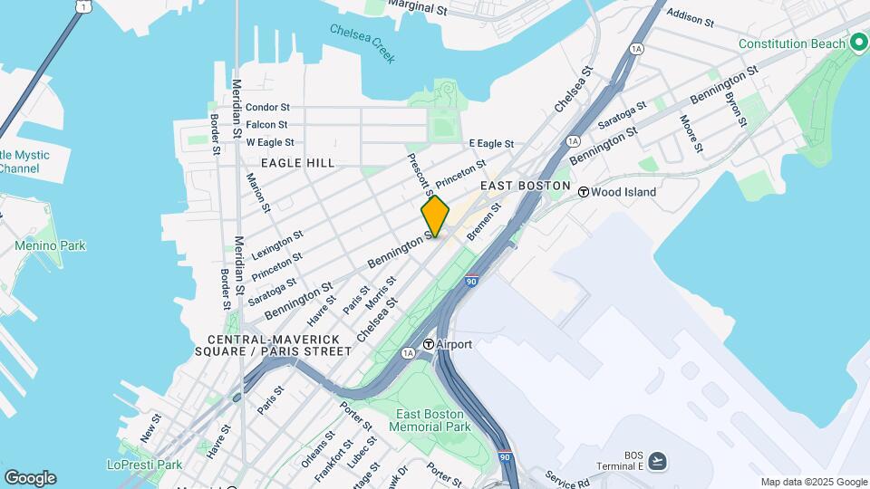 336 Chelsea St, Unit #3 Mapa y Detalles de la Ubicación