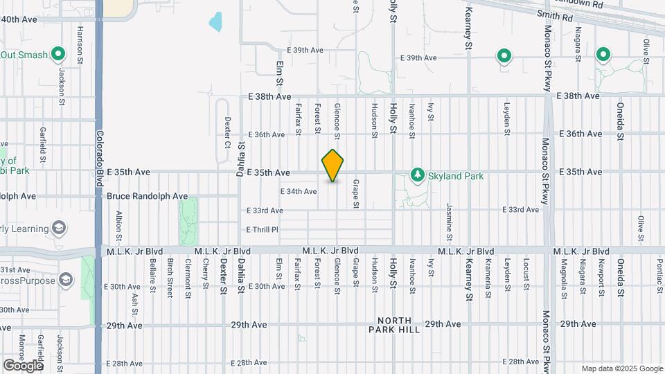 3361 Glencoe St Map and Location Details