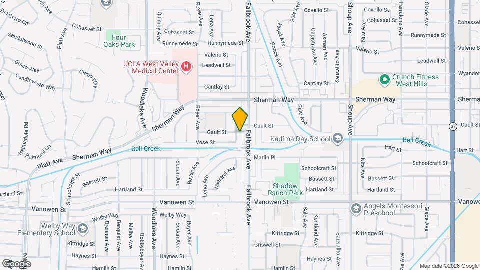 7044 McLaren Ave, Unit 7044 Map and Location Details