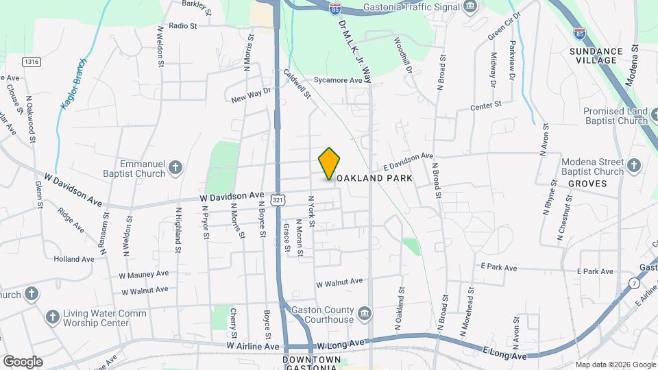 208 W Davidson Ave Map and Location Details