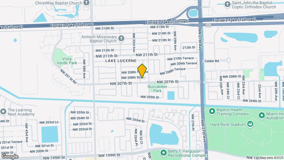 20711 NW 32nd Pl Map and Location Details