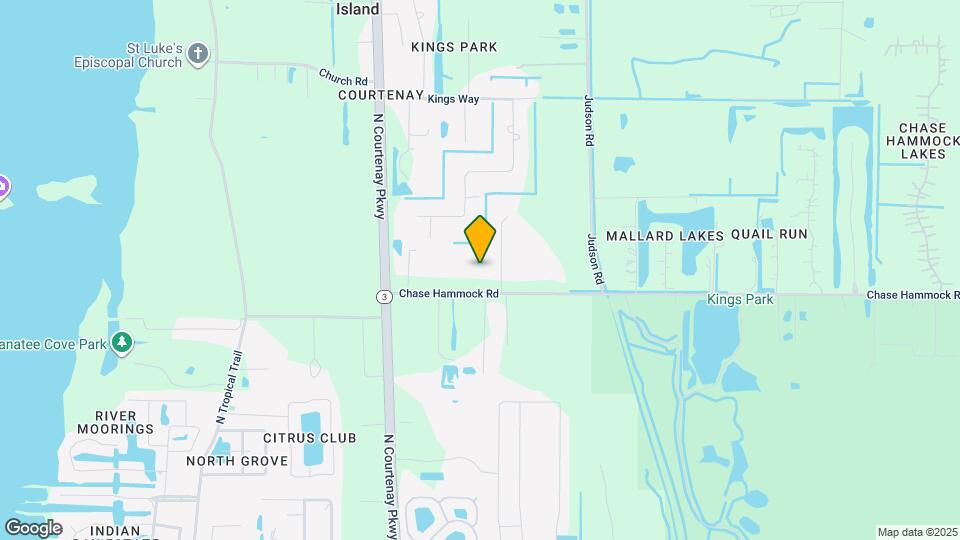 600 Chase Hammock Rd Map and Location Details