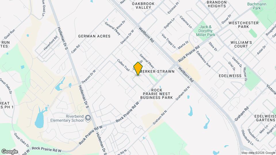 3401 Cullen Trail Map and Location Details