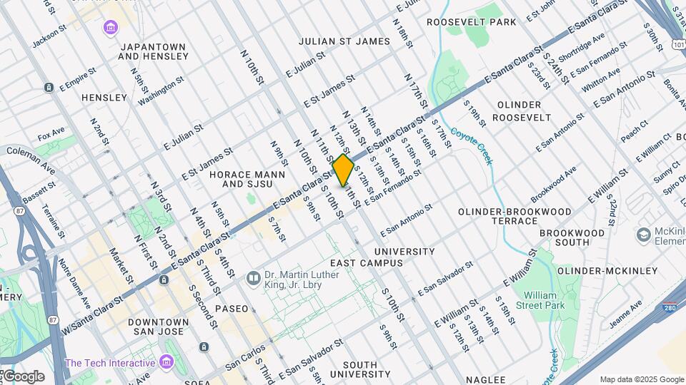 59 S 11th St Map and Location Details