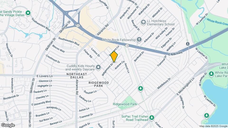 6450 Ridgemont Dr Map and Location Details