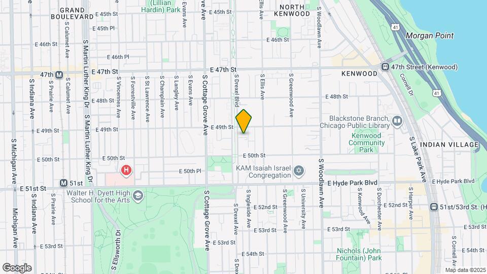 4915 S Drexel Blvd Mapa y Detalles de la Ubicación