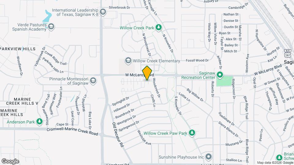 1013 Fallgate Dr Mapa y Detalles de la Ubicación