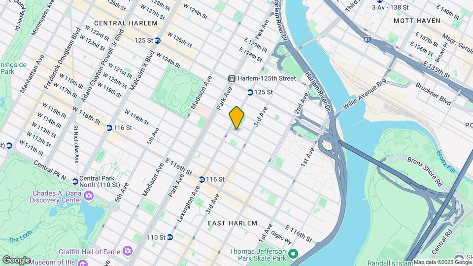 161 E 121st St Map and Location Details
