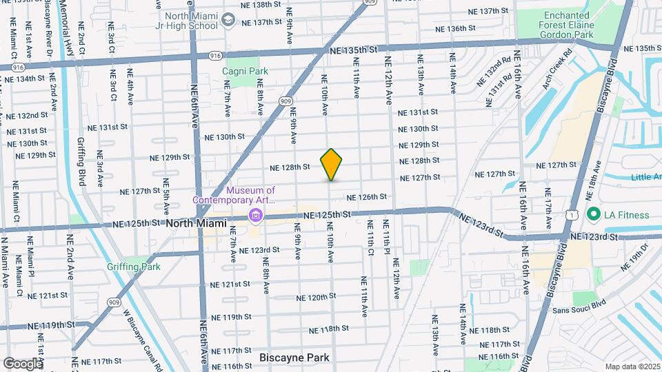 12697 NE 10th Ave-Unit -12697 Map and Location Details